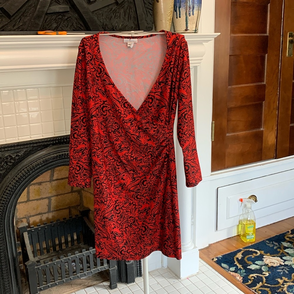 Jude‎ Connally stretch long sleeved dress. Worn about 3x